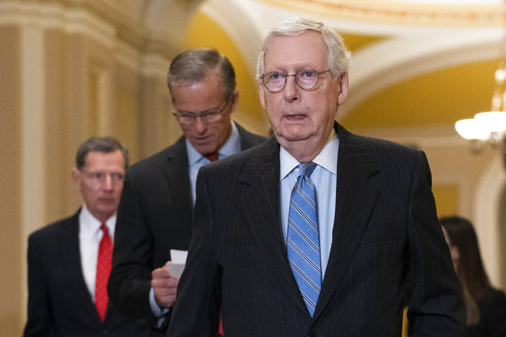 Mitch McConnell, John Barrasso, John Thune