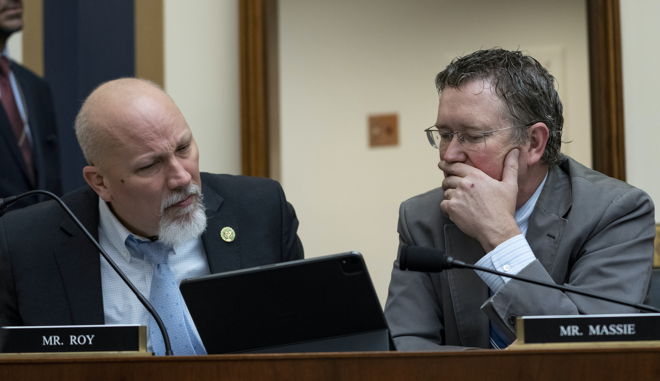 All eyes on swing vote Massie as House panel takes up debt ceiling bill