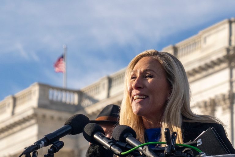 One-third back Marjorie Taylor Greene’s ‘national divorce’