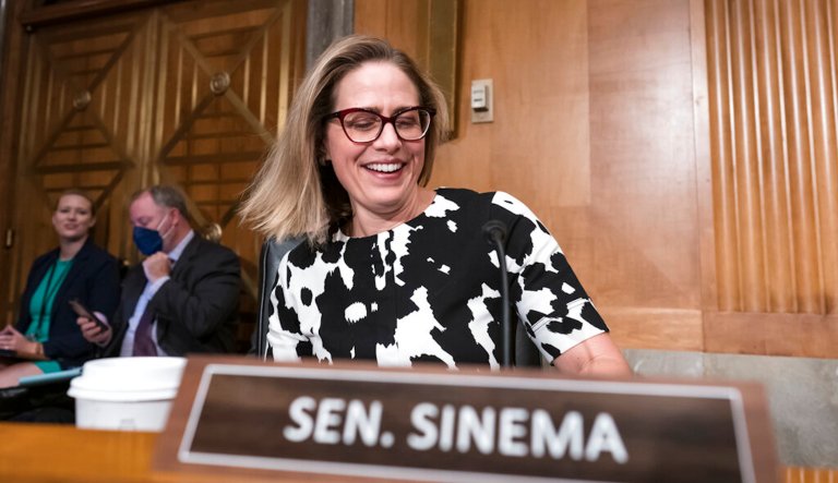 Sen. Kyrsten Sinema.