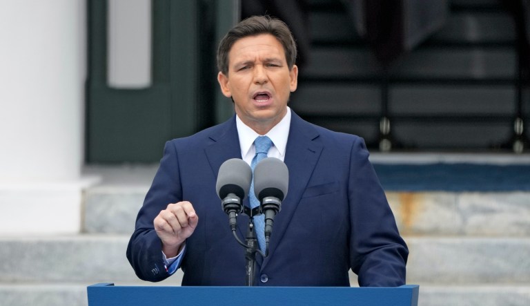 DeSantis blasts ‘woke’ New York bail laws during trip to Empire State