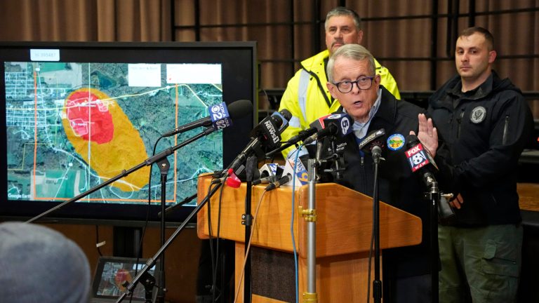 Ohio train derailment: Mike DeWine vows to make railroad company pay for damages