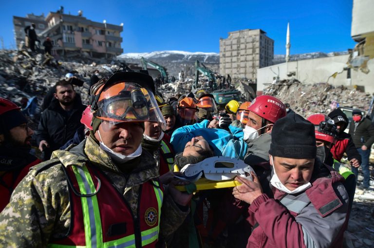 Turkish girl rescued after being stuck under rubble for 178 hours