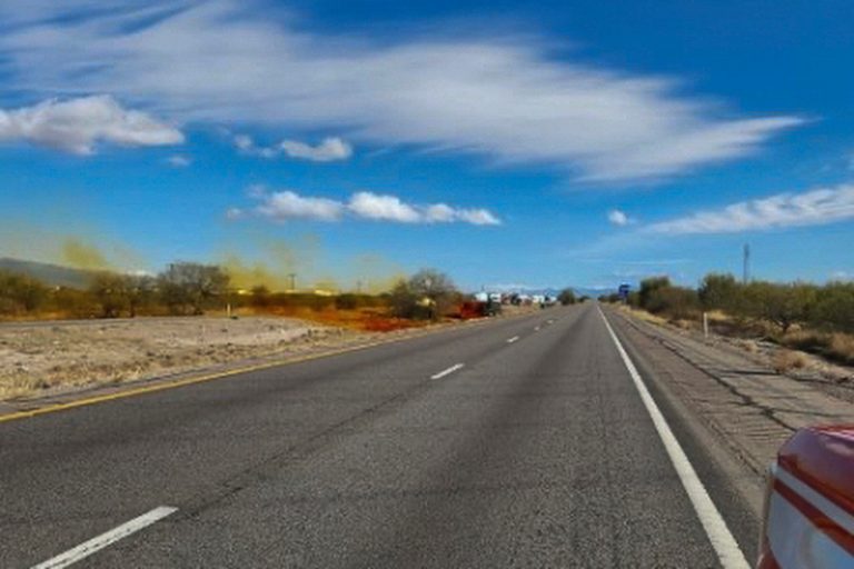 Deadly Arizona highway acid spill prompts evacuations and fears over effects