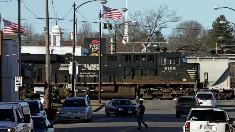 Ohio train derailment: Norfolk Southern CEO visits East Palestine after crash