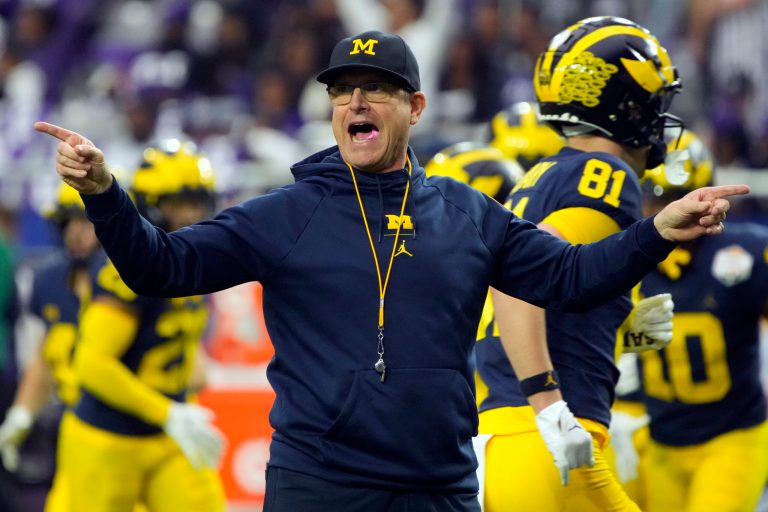 Michigan’s Jim Harbaugh likely to face four-game suspension for false claims