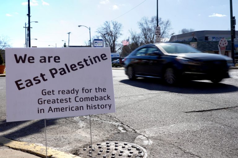 Ohio train derailment: Federal officials conduct health surveys of East Palestine families