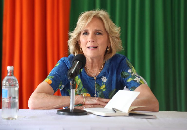 Jill Biden’s plane to Michigan diverted to Denver after ‘aircraft issue’