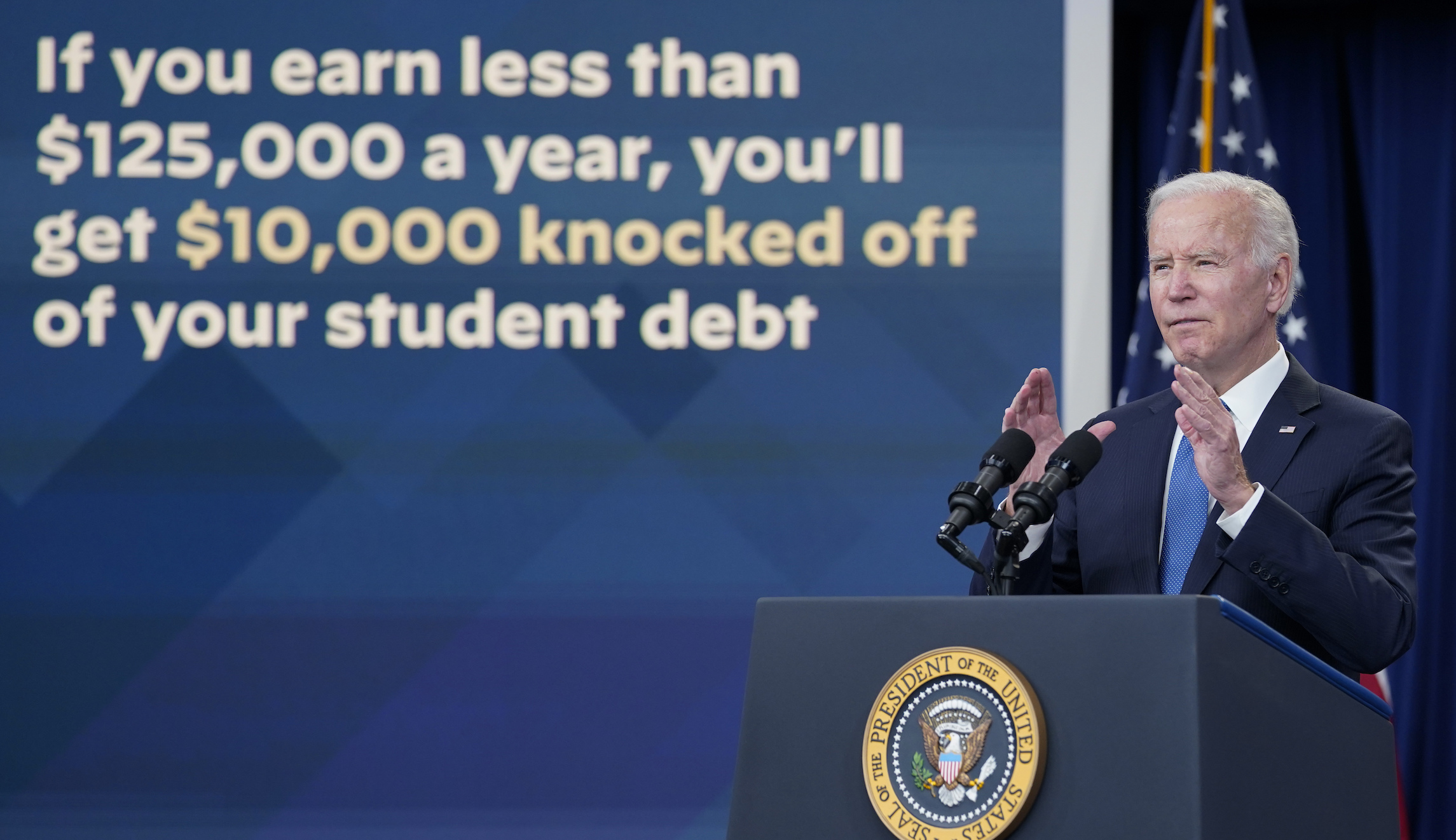 Biden tried to have it both ways on COVID-19, but that strategy could soon end