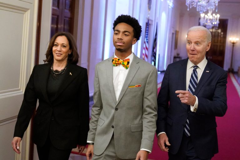 ‘I may be a white boy, but I’m not stupid’: Biden marks Black History Month at the White House