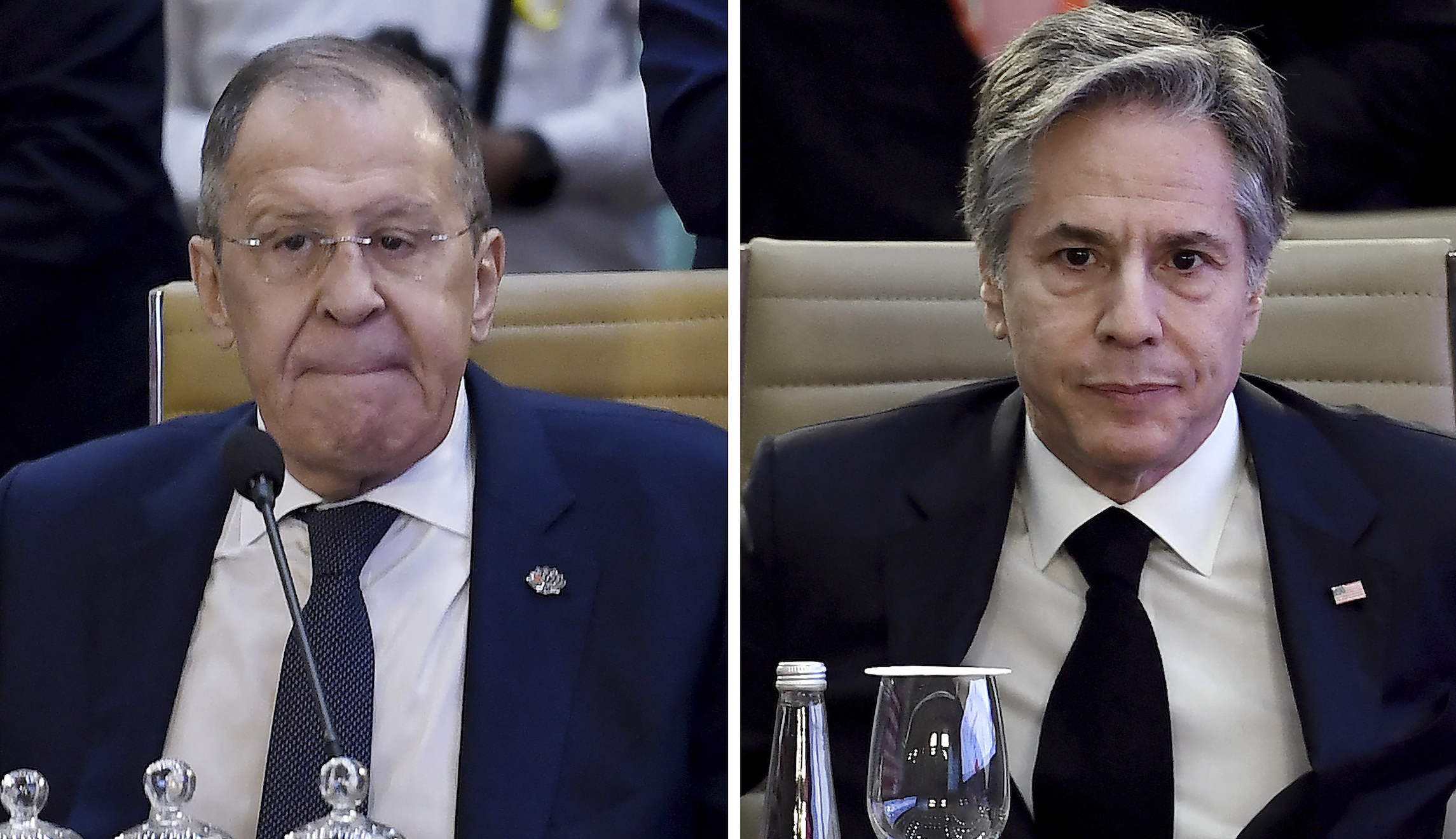 Blinken briefly meets with Russian counterpart for first time since Ukraine war