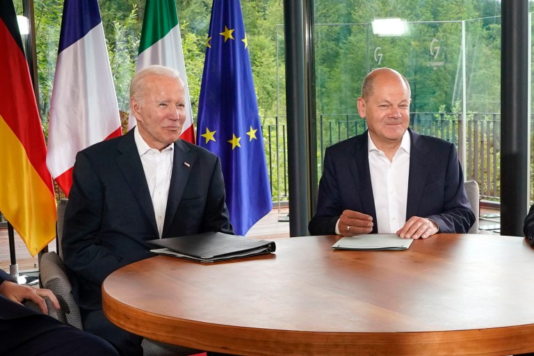 Biden to meet with Germany’s Scholz at White House in private meeting