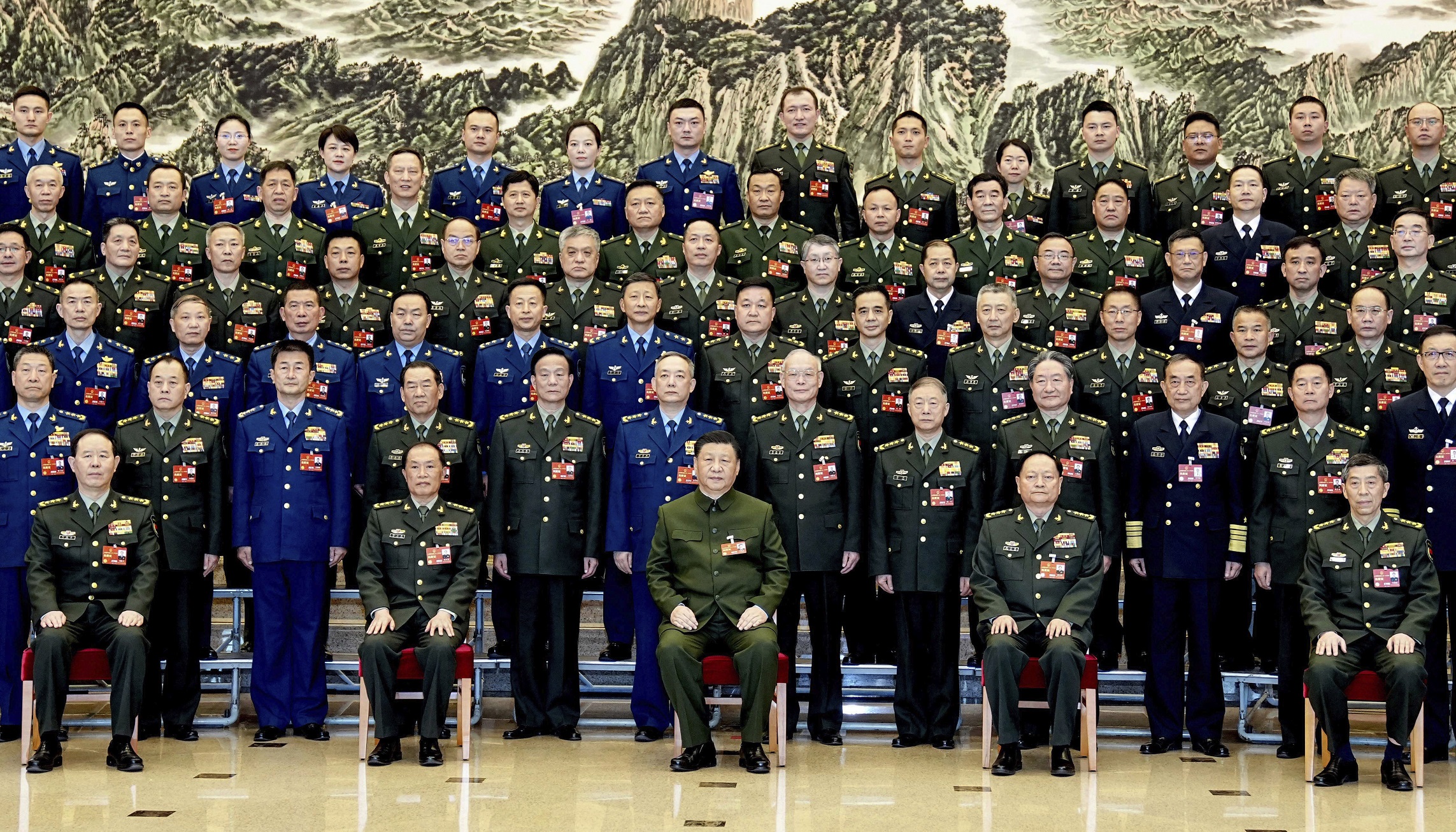 Xi reminds the People’s Liberation Army that his is the absolute authority