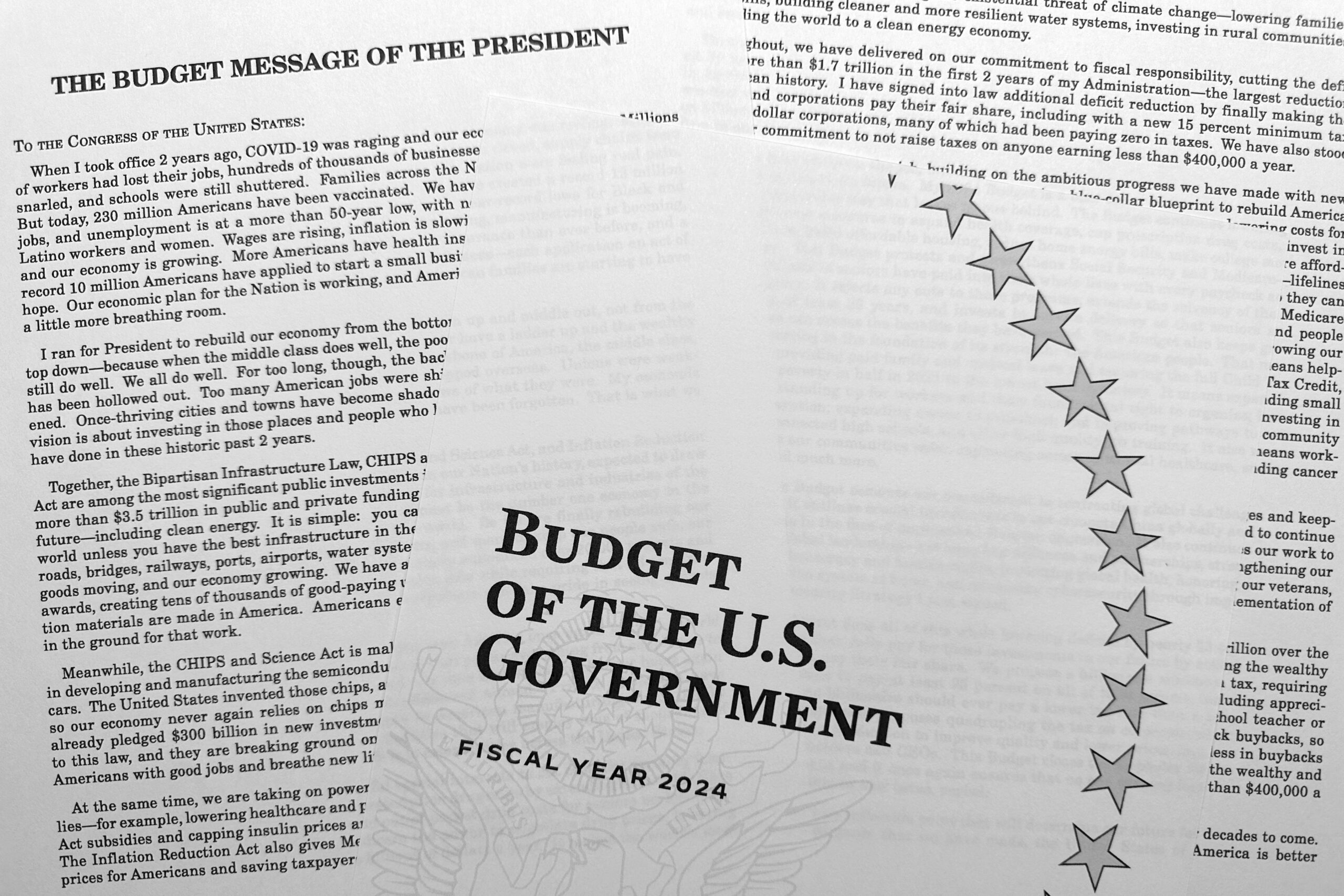 Biden launches opening salvo in debt ceiling fight against GOP with budget release