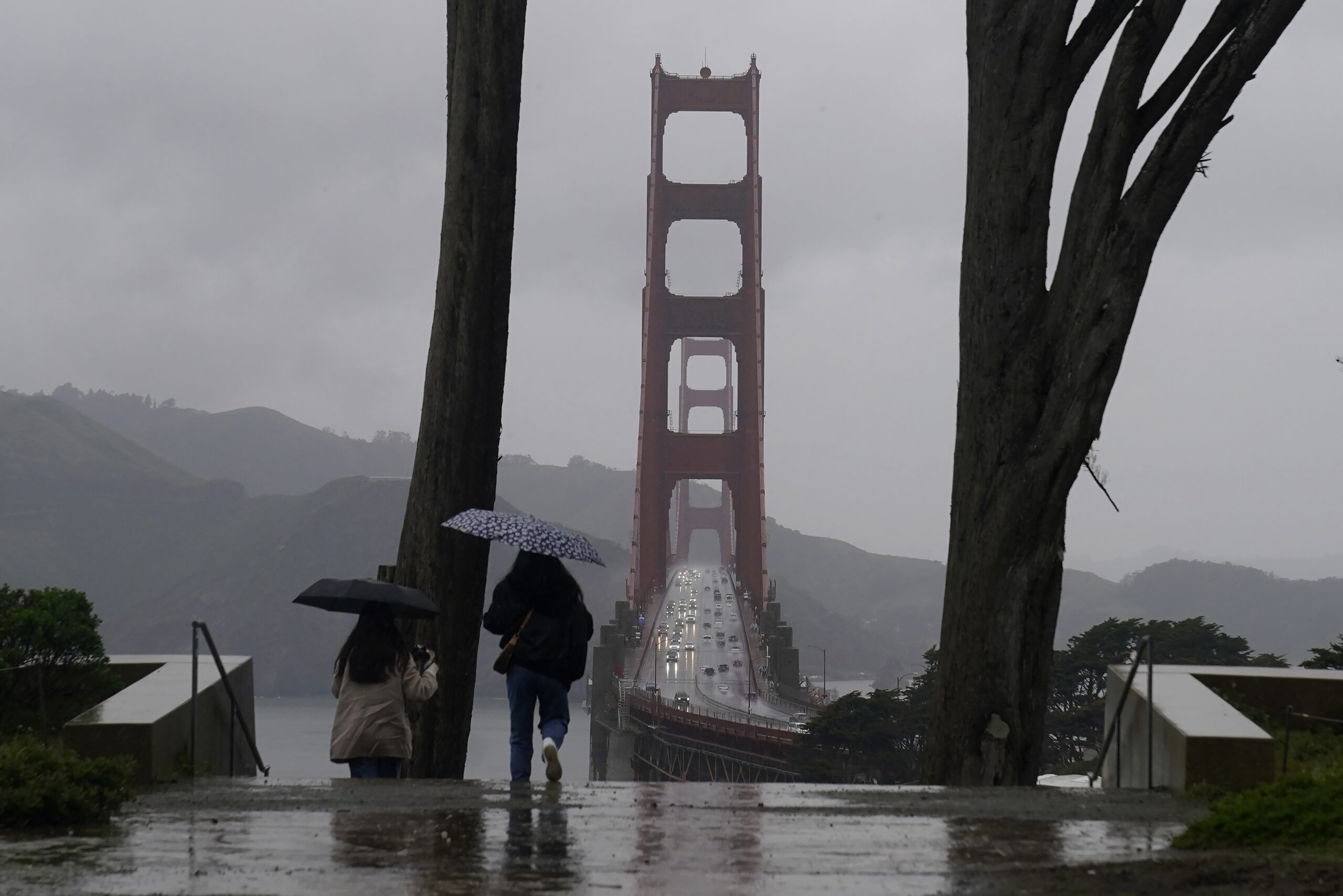Newsom asks for federal aid as storms continue to ‘pummel’ California