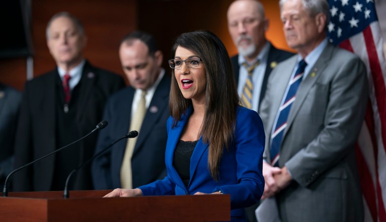 Democrats set sights on Boebert and Santos in list of 2024 top targets