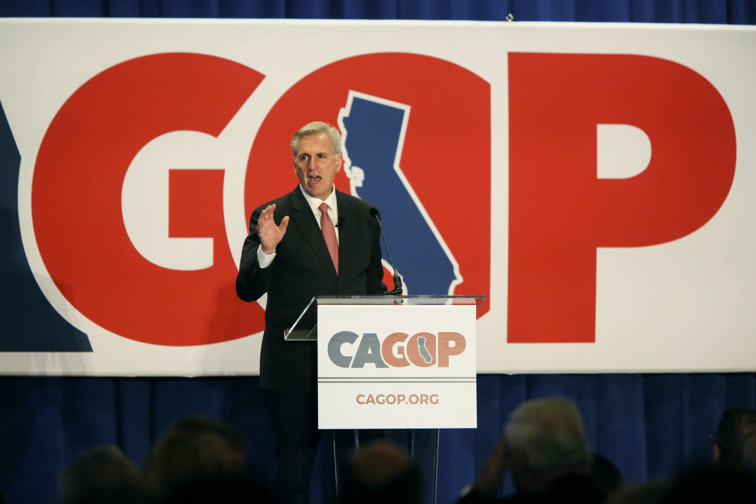 Kevin McCarthy rallied California Republicans in first address since winning speakership