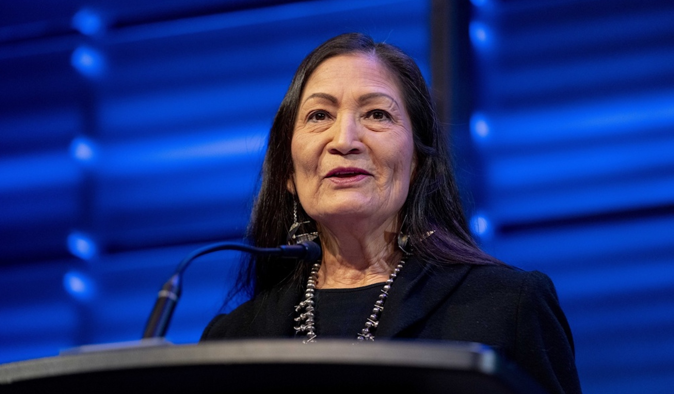 If only Deb Haaland’s blank stares could power vehicles