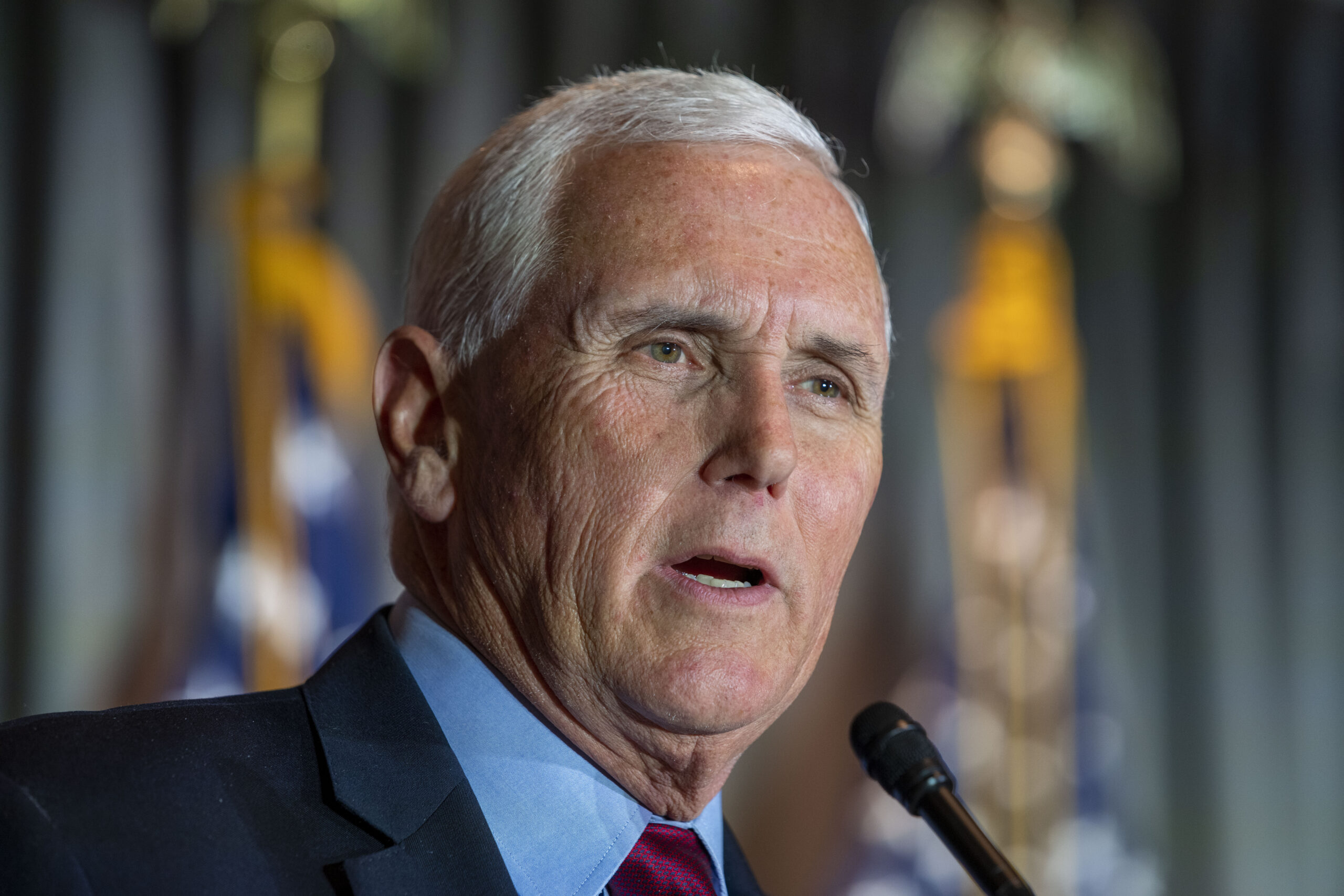Pence warns of entitlement and debt ‘iceberg’ sinking US in break with Trump