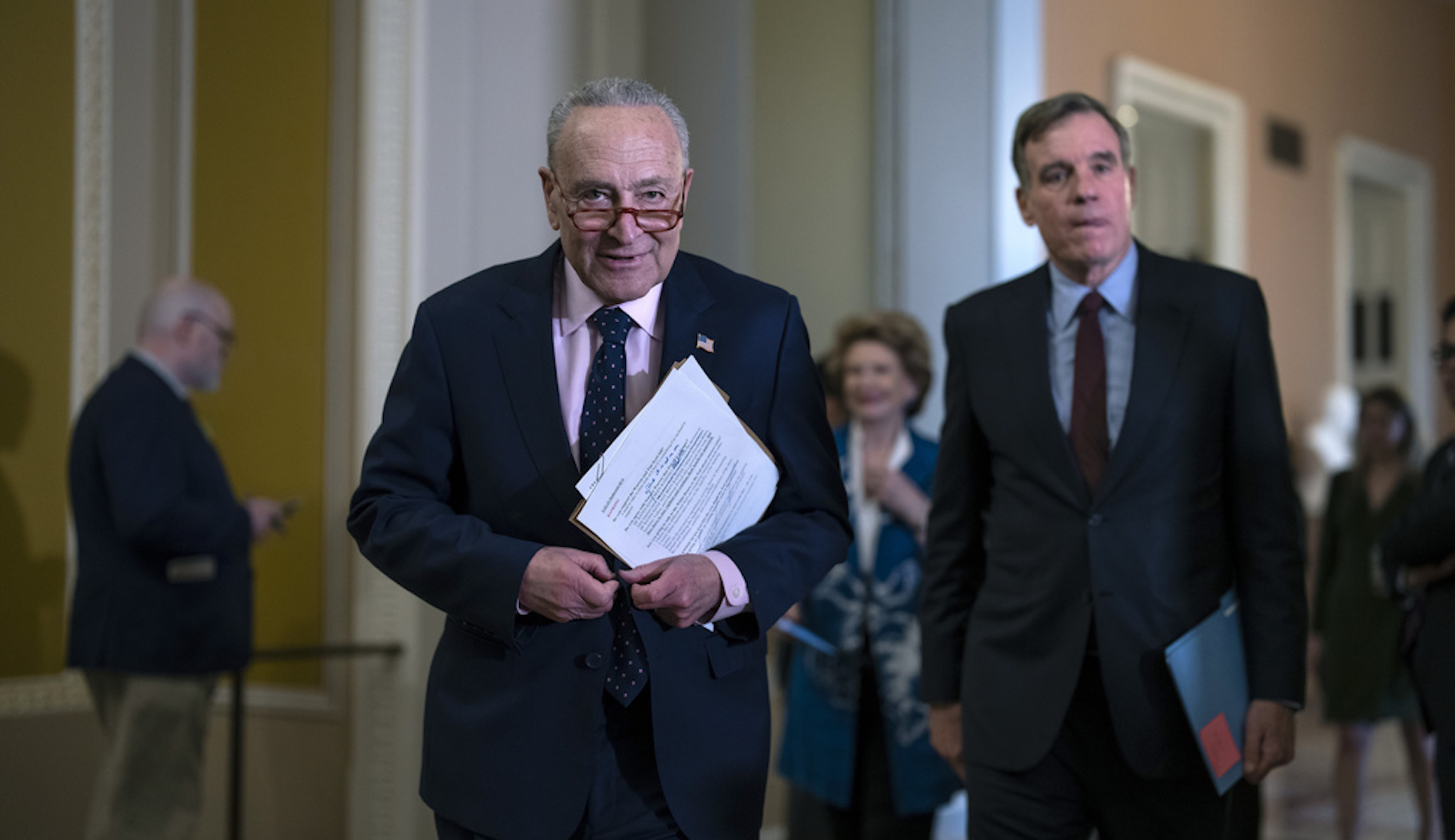 Chuck Schumer, Mark Warner