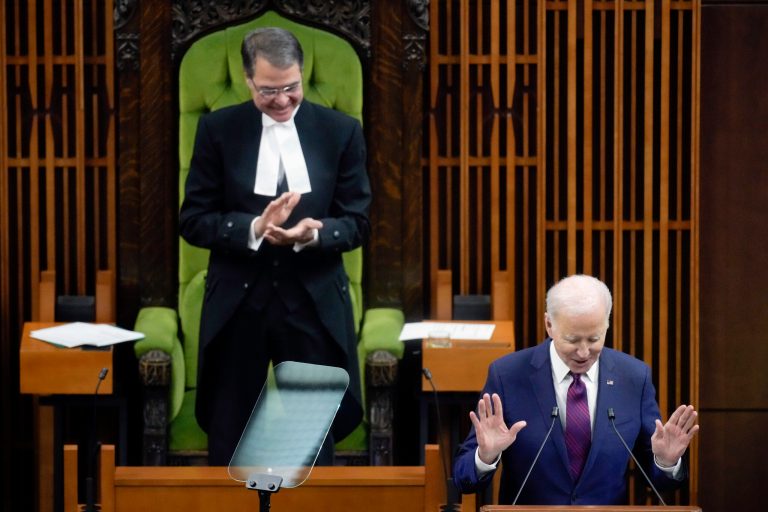 Biden makes mistake during Canadian Parliament address: ‘I applaud China’