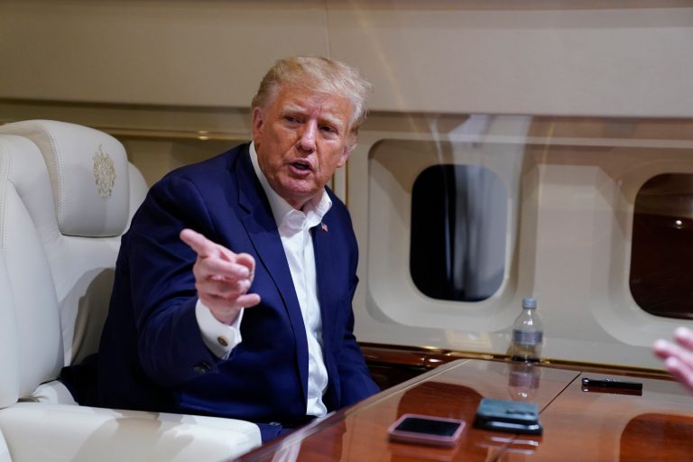 Former President Donald Trump has spent the past two weeks launching trial balloons regarding his potential indictment over hush-money payments to porn star Stormy Daniels, a move former aides recall as a hallmark of his time in office.