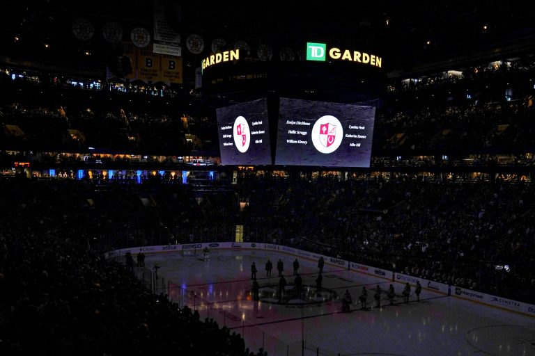 Nashville shooting: Victims honored at Predators-Bruins game