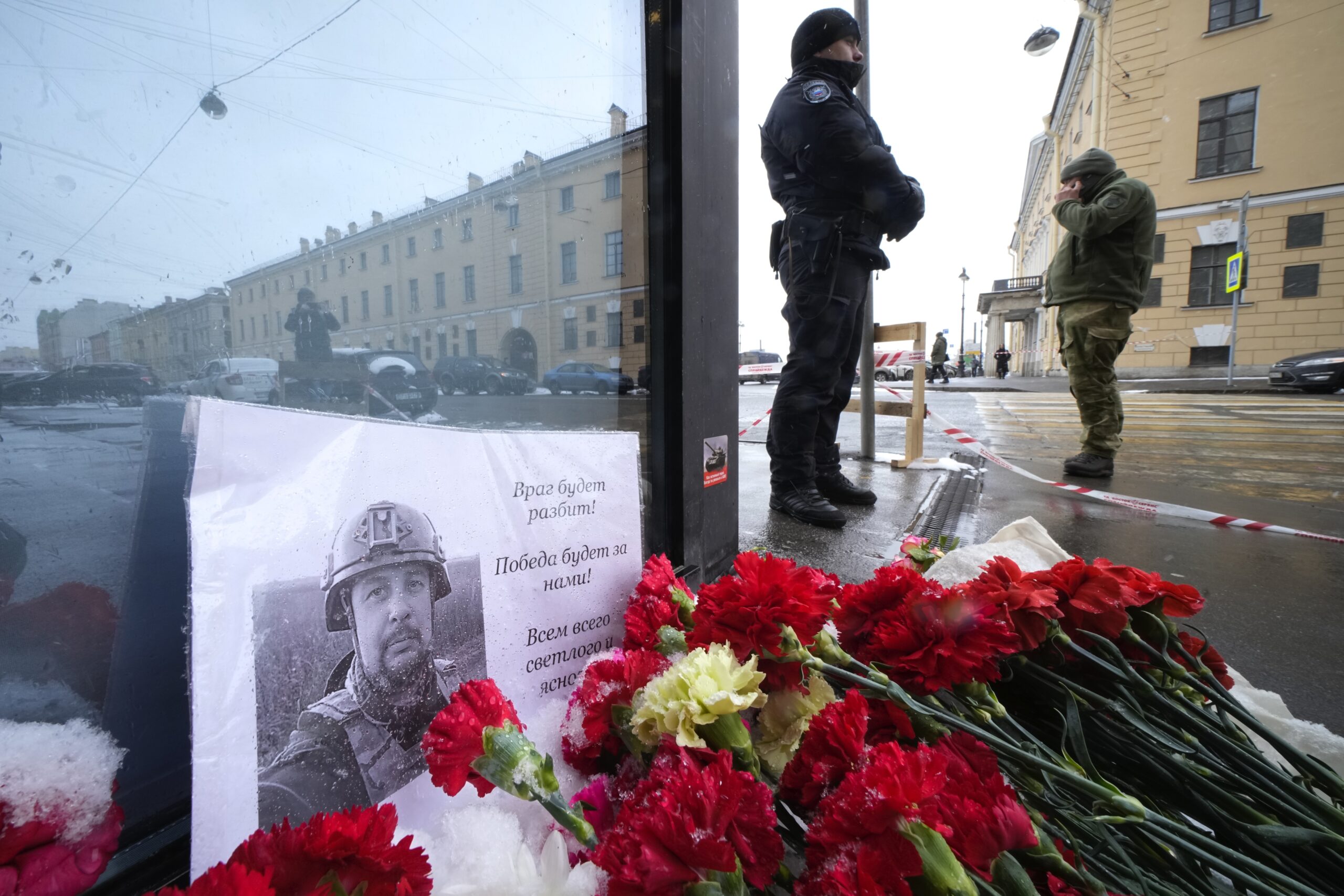 Russian blogger who supported invasion killed by exploding statue of himself