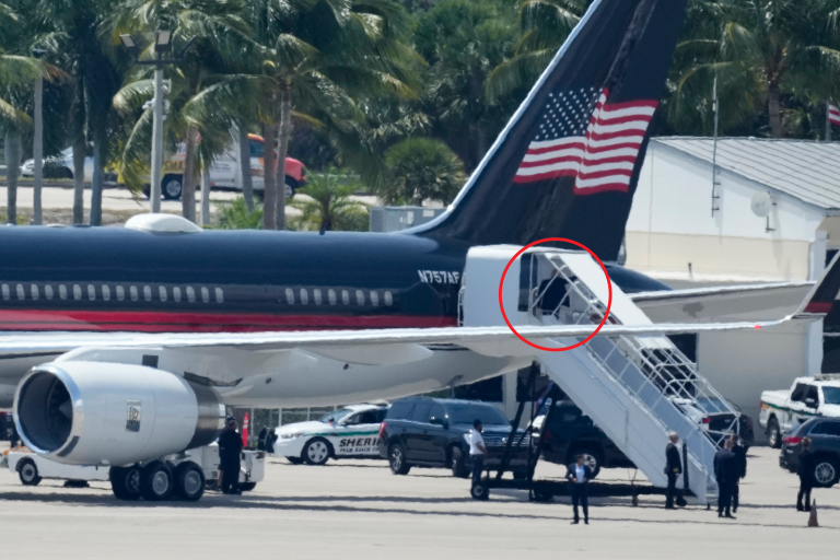 Donald Trump indicted: Former president boards plane to New York for arraignment