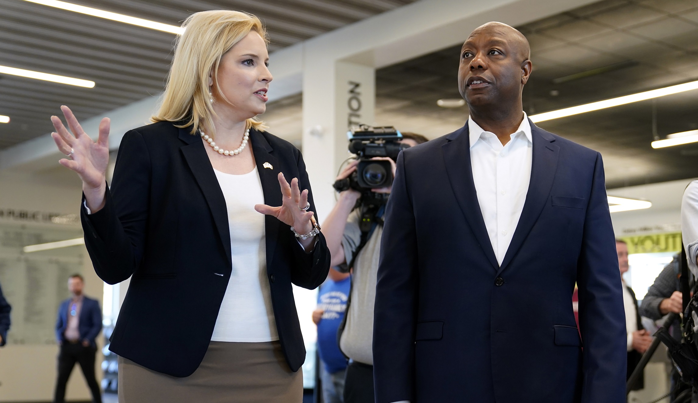 Tim Scott, exploring presidential run, hits pure notes about America’s goodness