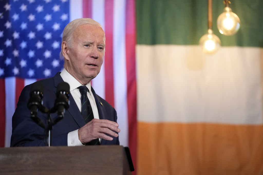 Biden’s morality-tale version of Irish identity