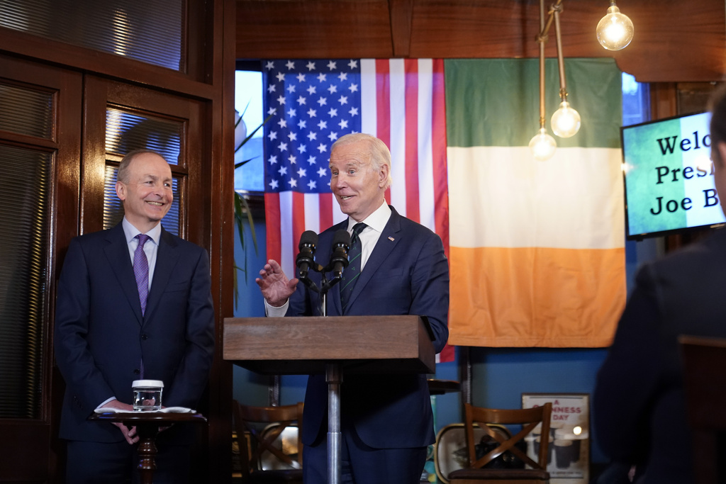 Biden butchers Irish history by referring to rugby team as ‘Black and Tans’