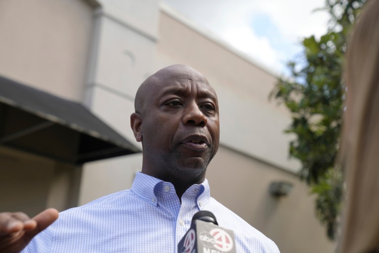Tim Scott tests out 2024 pitch to Heritage by calling for a ‘new American sunrise’