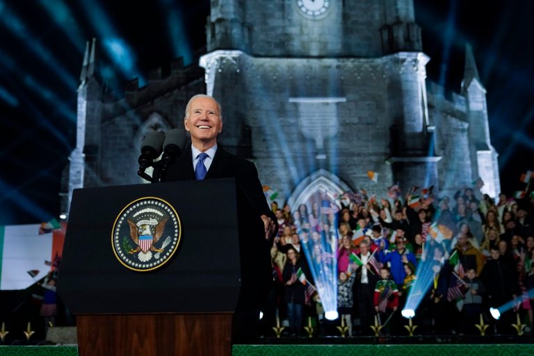 White House Report Card: Biden’s Irish eyes smiling on a 2024 run