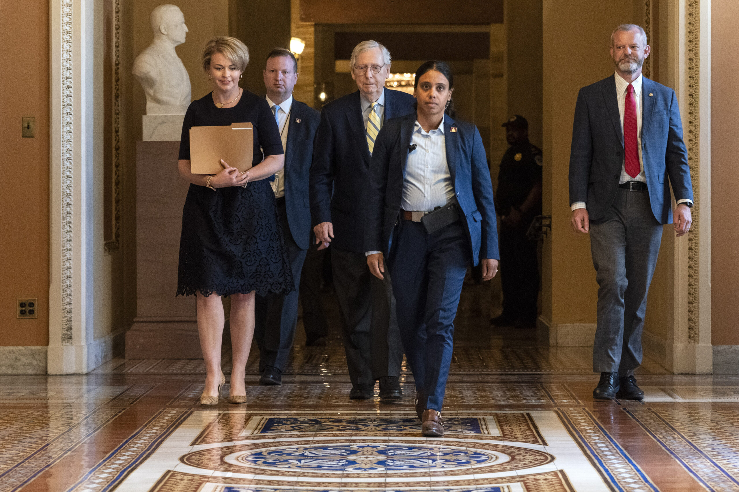 McConnell returns to Senate after head injury: ‘Being hardheaded has served me very well’