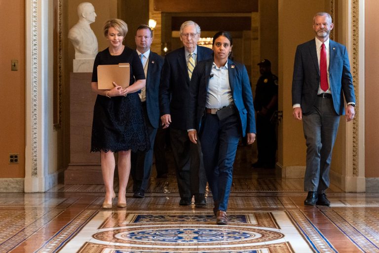 McConnell returns to Senate after head injury: ‘Being hardheaded has served me very well’