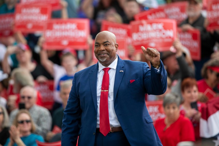 Conservative Robinson joins race for North Carolina governor