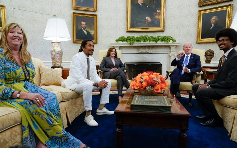 Biden thanks ‘Tennessee Three’ for ‘standing up for our kids’ in White House meeting