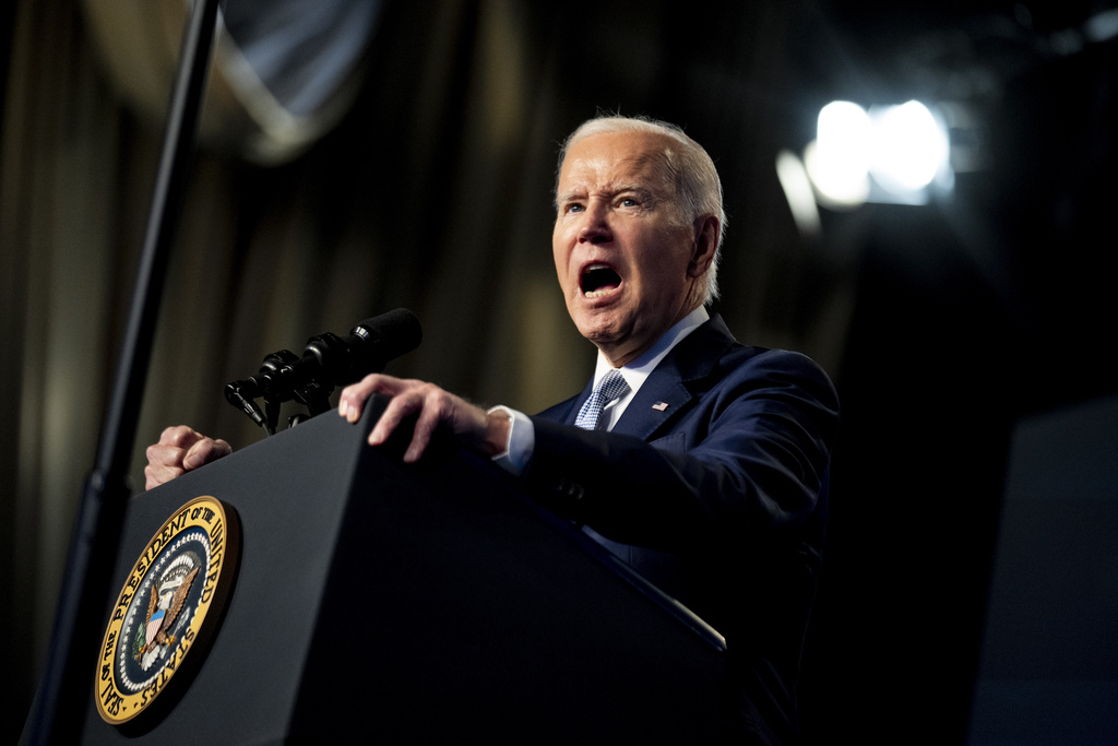 Biden launches 2024 campaign in search of villains