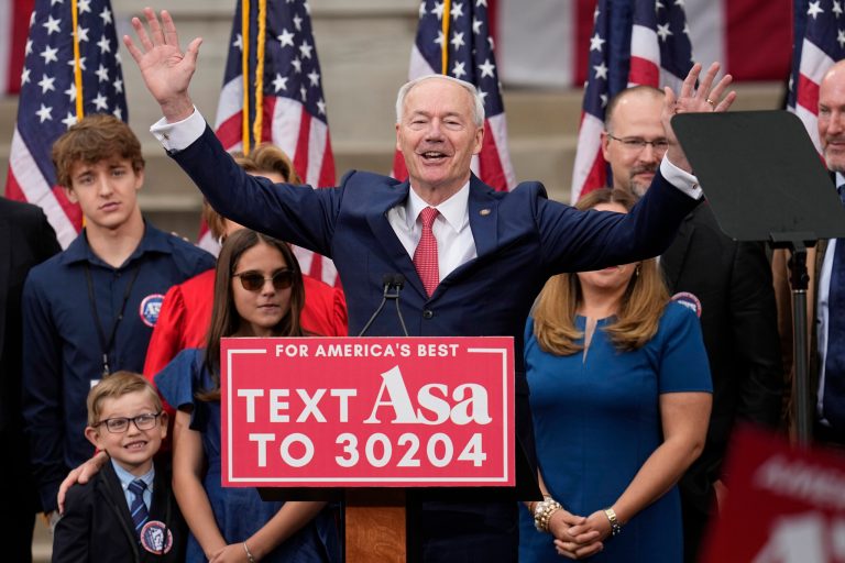 Asa Hutchinson dismisses concerns over low polling numbers: ‘The dust has not settled’