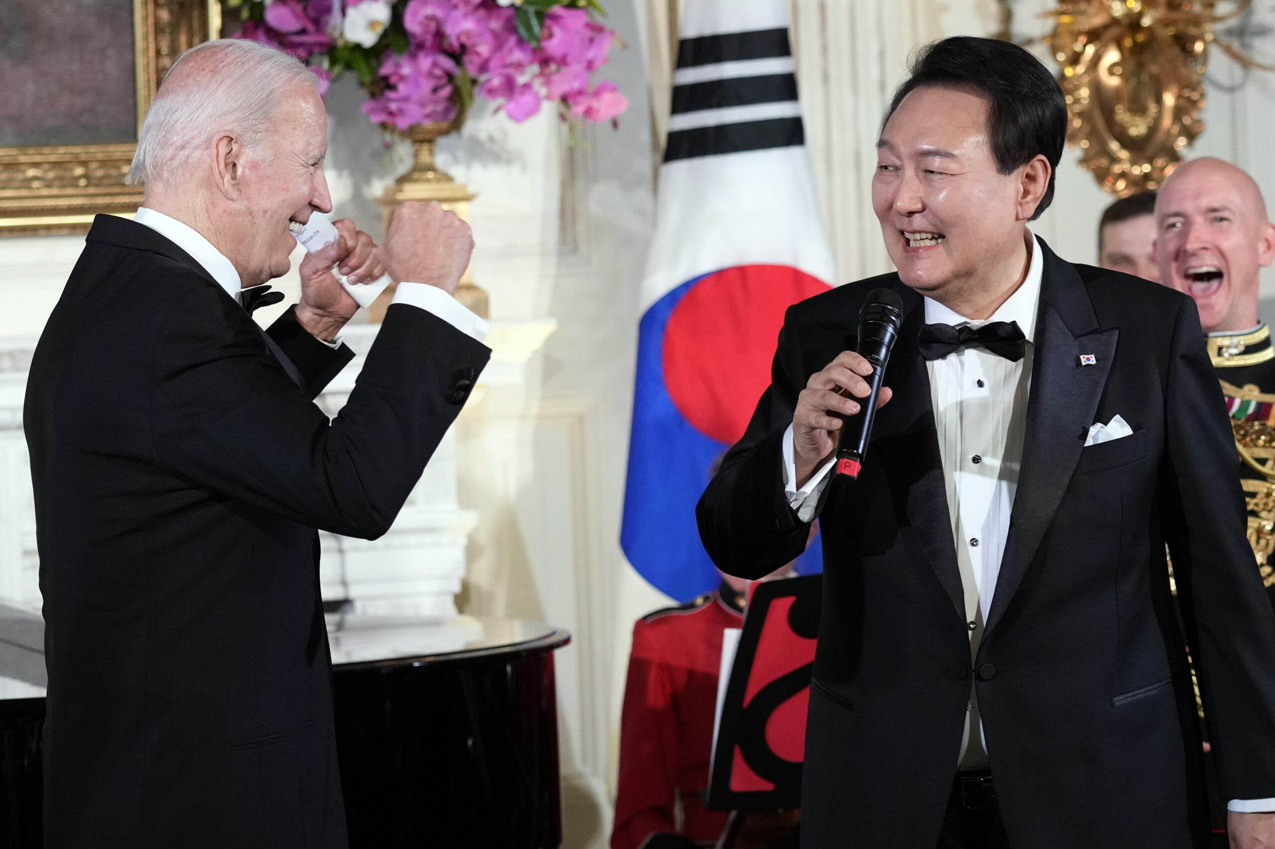 WATCH: South Korean president serenades Biden with ‘American Pie’