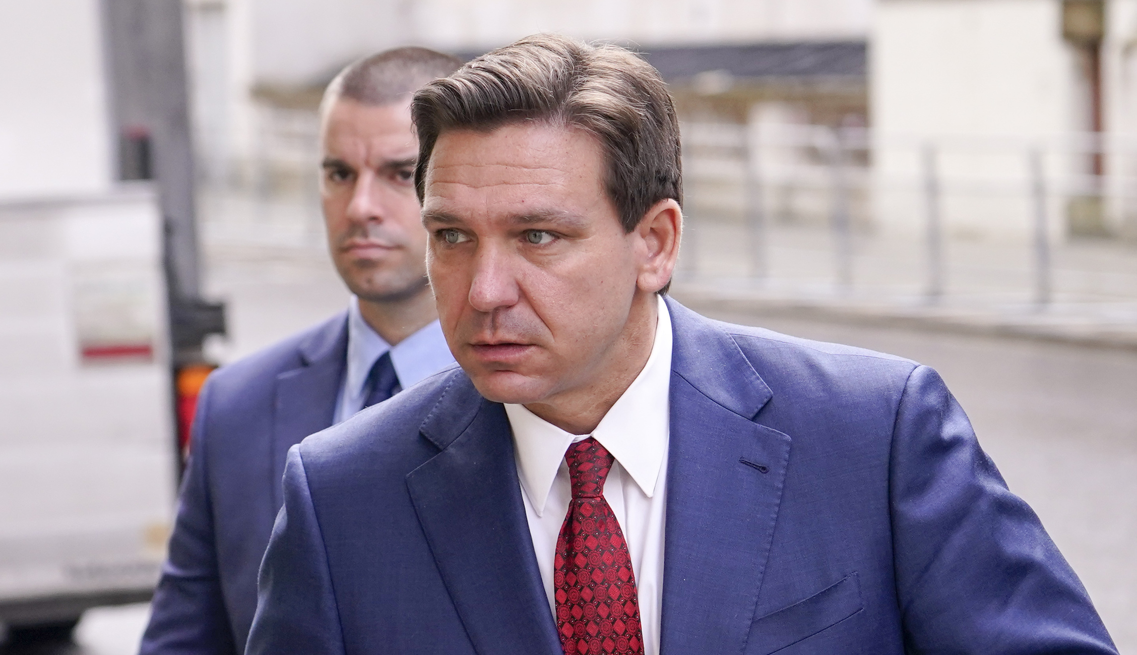 DeSantis under fire from Trump base lobbing conspiracy theory attacks