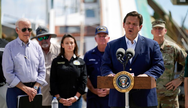 White House working closely with DeSantis on Florida hurricane prep