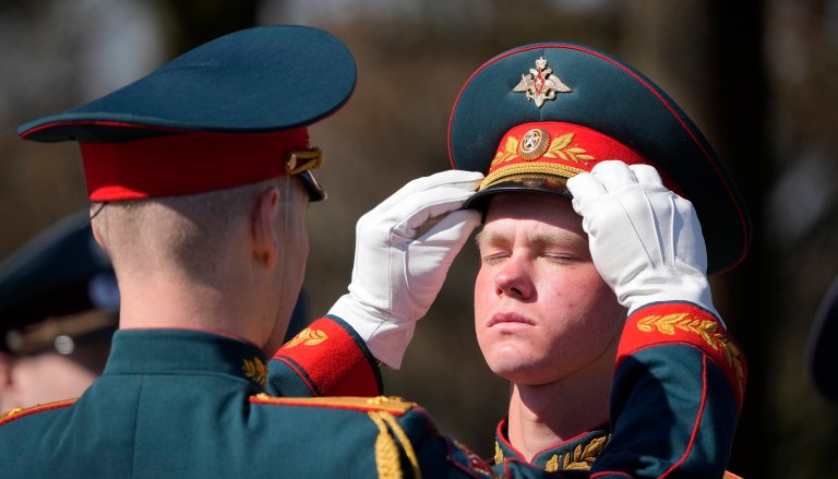 For Victory Day, Russia plays up its pretend connection between today’s Ukrainians and Nazis
