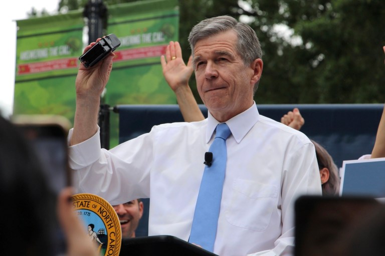 Gov. Roy Cooper.