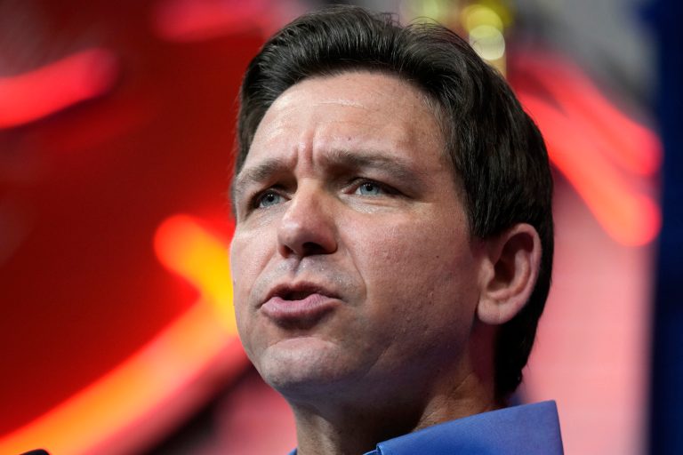 DeSantis defends himself on Disney and books during presidential announcement
