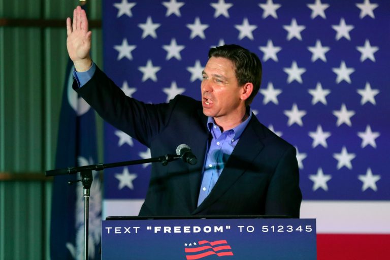DeSantis says heckler is like ‘the people we beat every single day’ in Florida