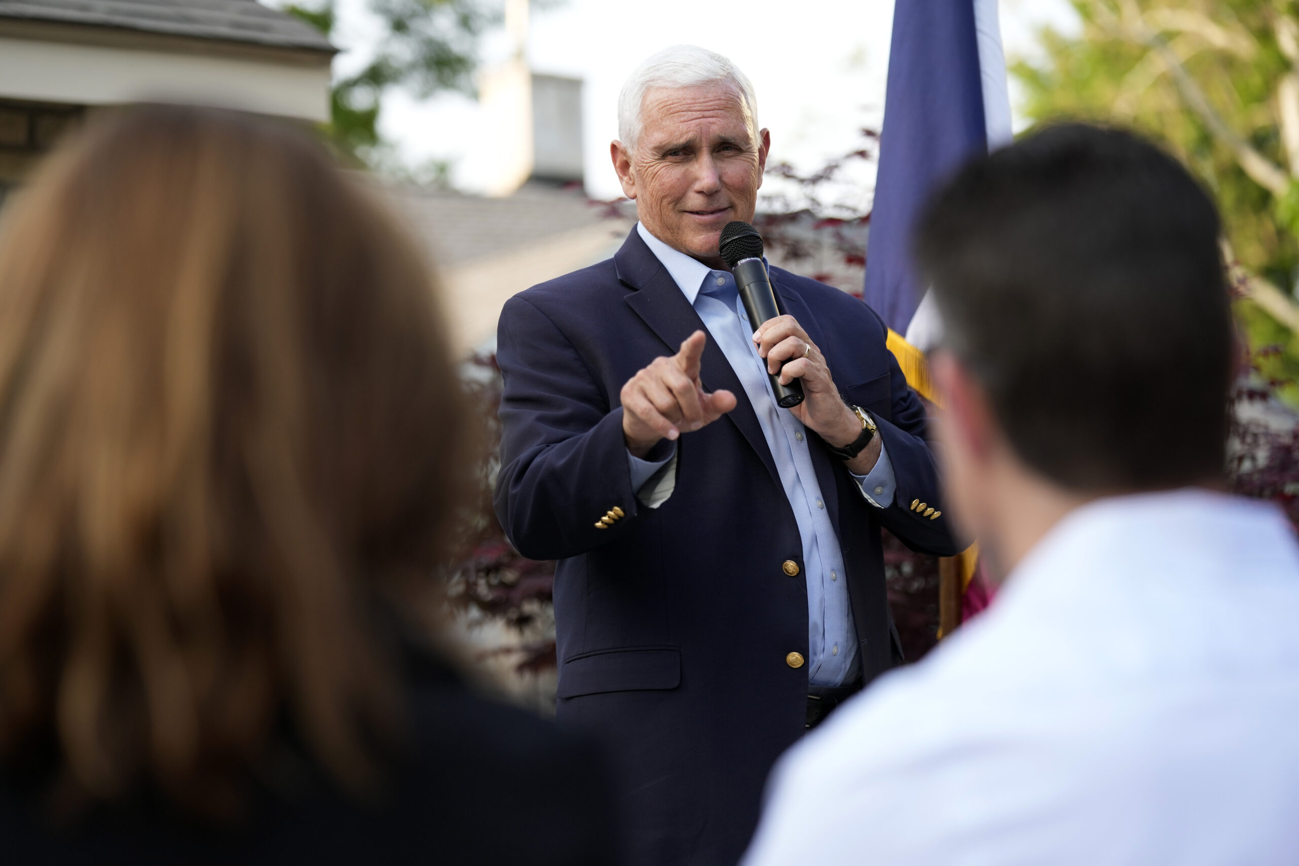 Pence goes big on split with Trump in 2024 announcement