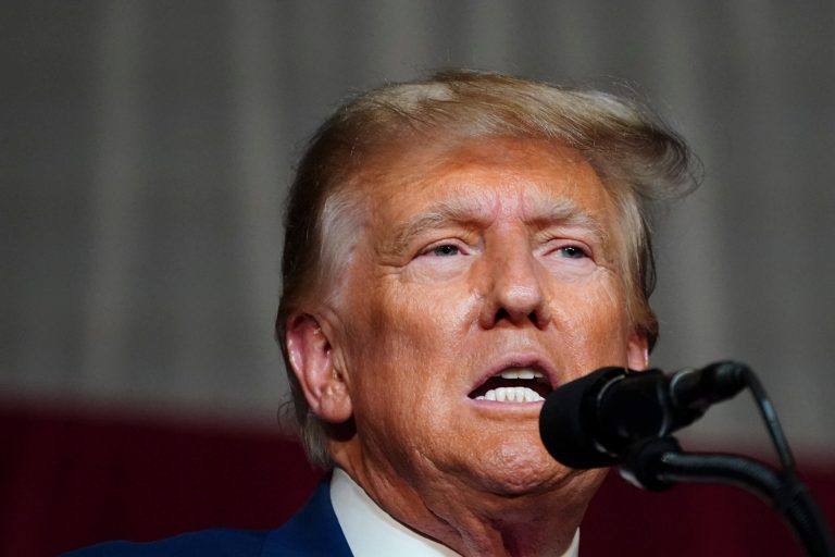 Trump decries ‘Democratic communists’ in first remarks since federal indictment