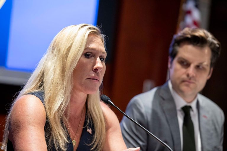 Matt Gaetz and Marjorie Taylor Greene look to defund ATF director using Holman rule